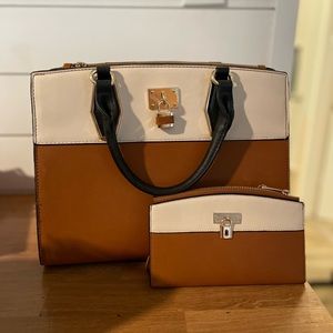 Purse and wallet set